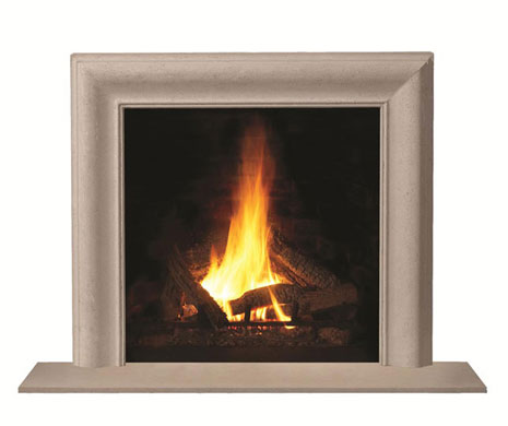 1115.7 Cast stone fireplace mantel